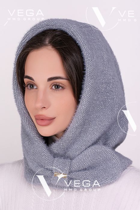 Капор жіночий на флісі Сезон осінь - зима