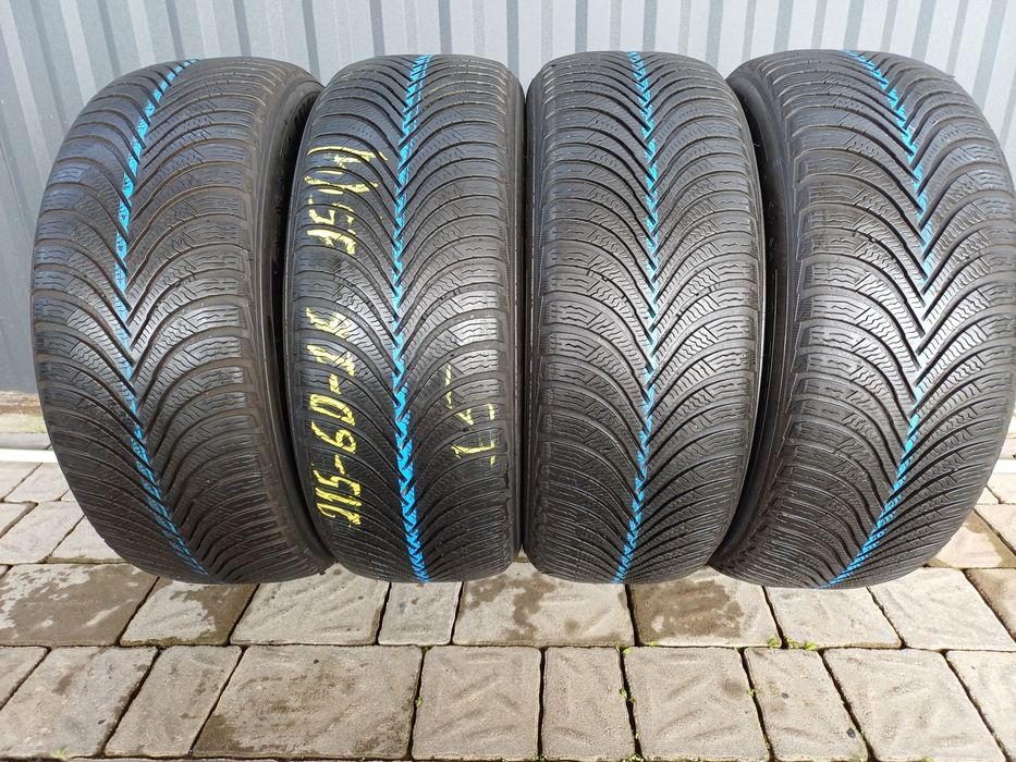 215 60 16 Michelin Alpin5 зимові