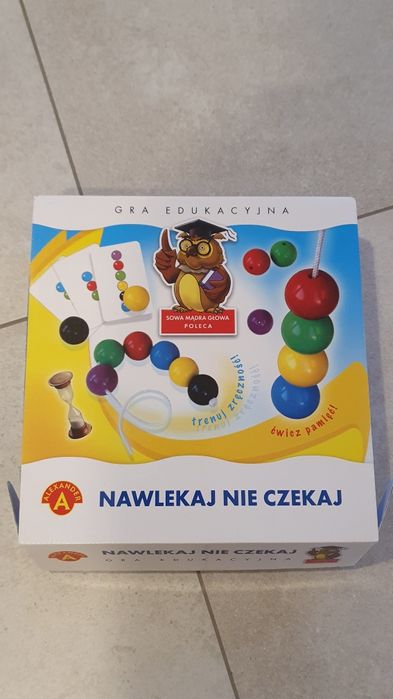 Gra edukacyjna nawlekanie
