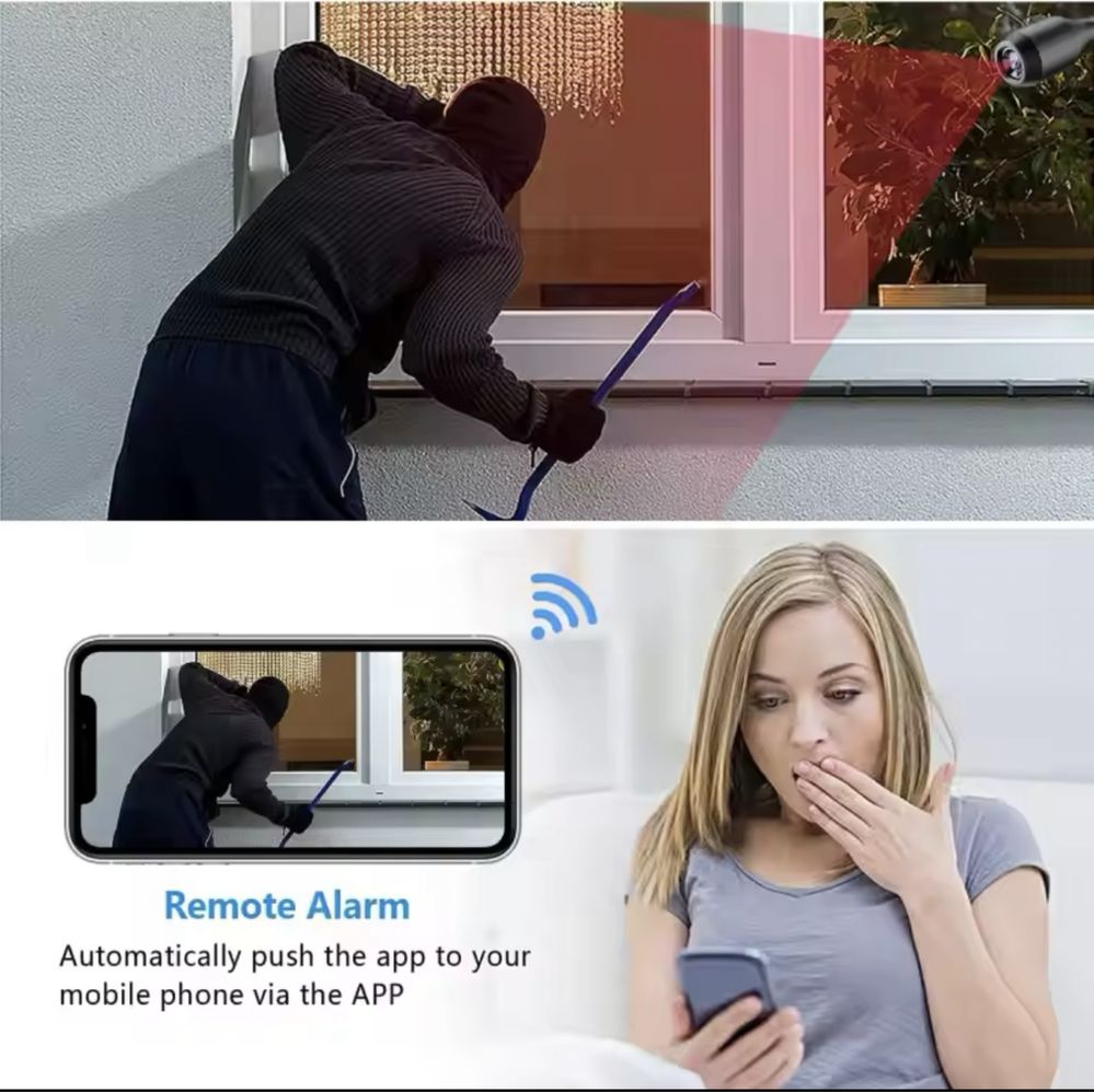 Wi-Fi міні-камера з нічним баченням, USB