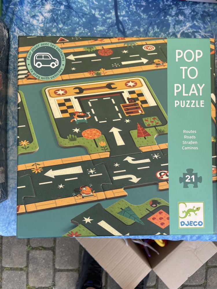 Puzzle droga DJECO pop to play