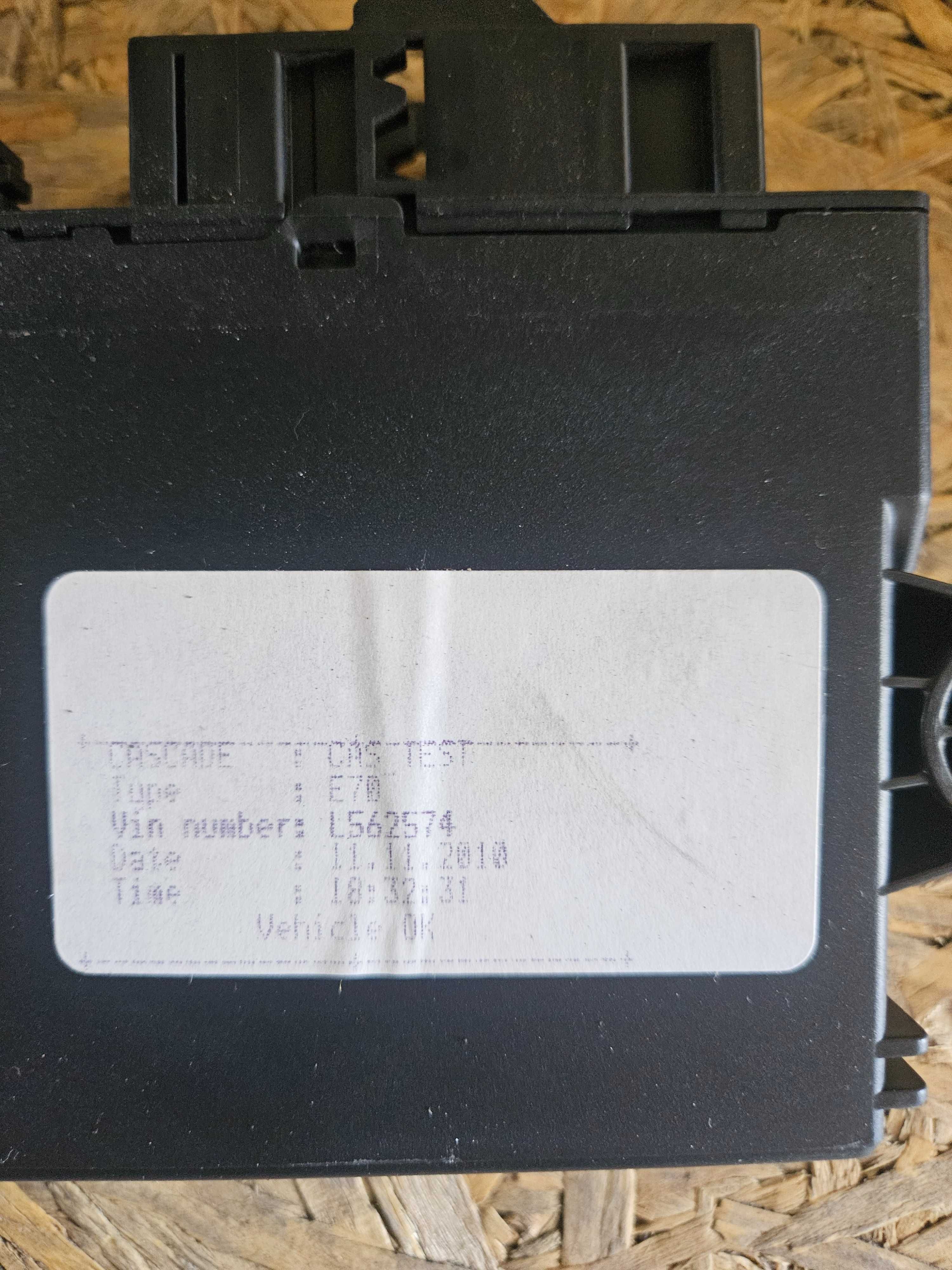 Komputer silnika ECU BMW X5 E70 4.0D zestaw startowy