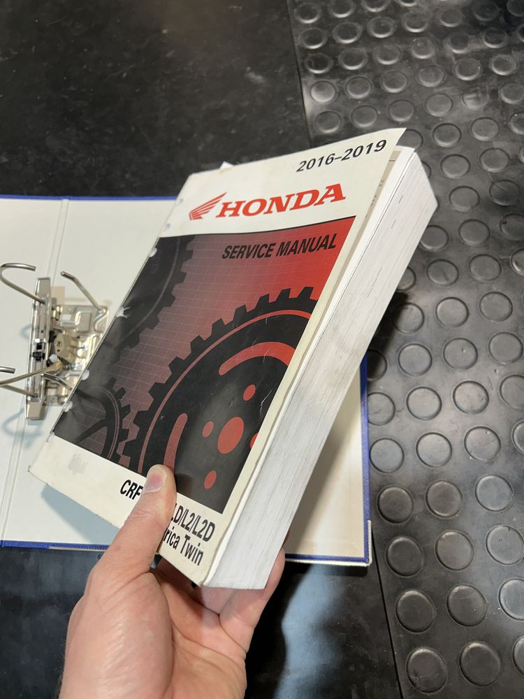 Serwisówka manual Honda CRF 1000 Africa Twin 2016 do 2019 OEM