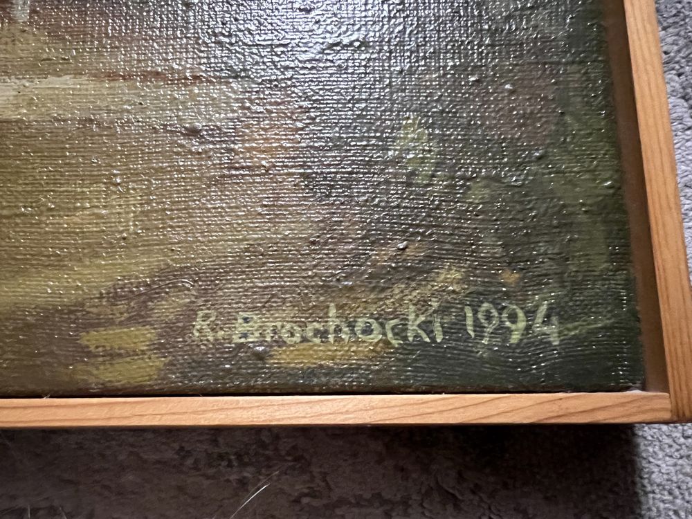 Obraz DWA OBRAZY Rościsław Brochocki 1994