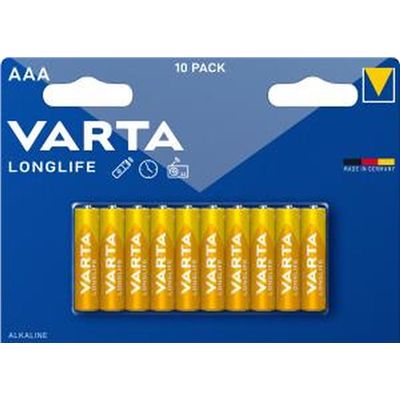 Bateria Lr03 1.5V Aaa Mn2400 Varta Longlife 10Szt