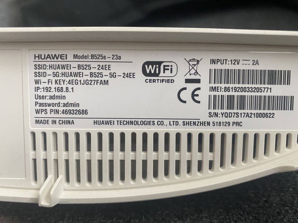 Router Play - 4G LTE Ultra Huawei B525S-23A wifi karta sim