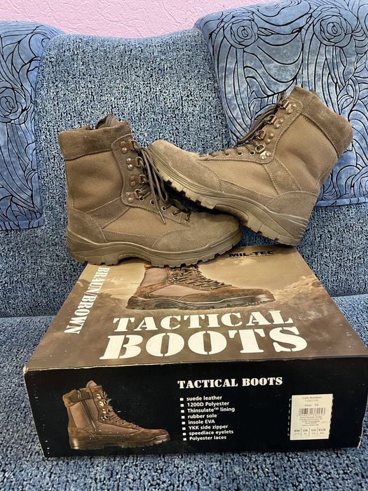Берці Mil-tec tactical boots brown