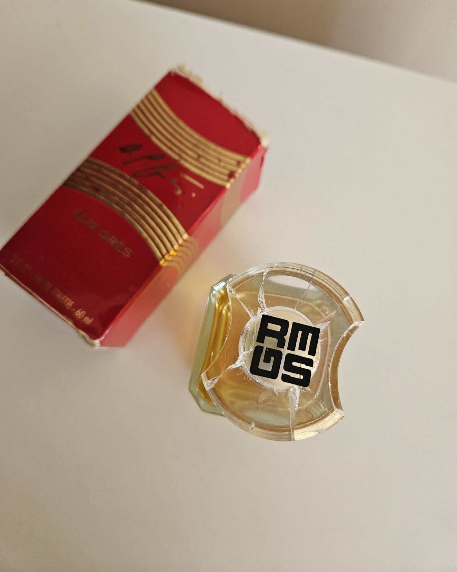 Perfumy splash Alix Gres Eau de Toilette Edt 60ml vintage unikat!