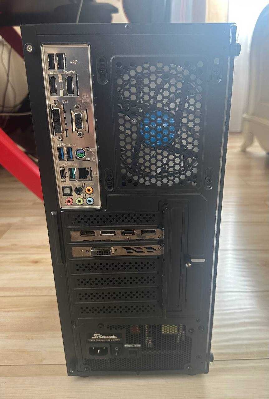 Ігровий ПК Intel core i7 6 ядер 12 потоків, 16гб ОЗУ 3200