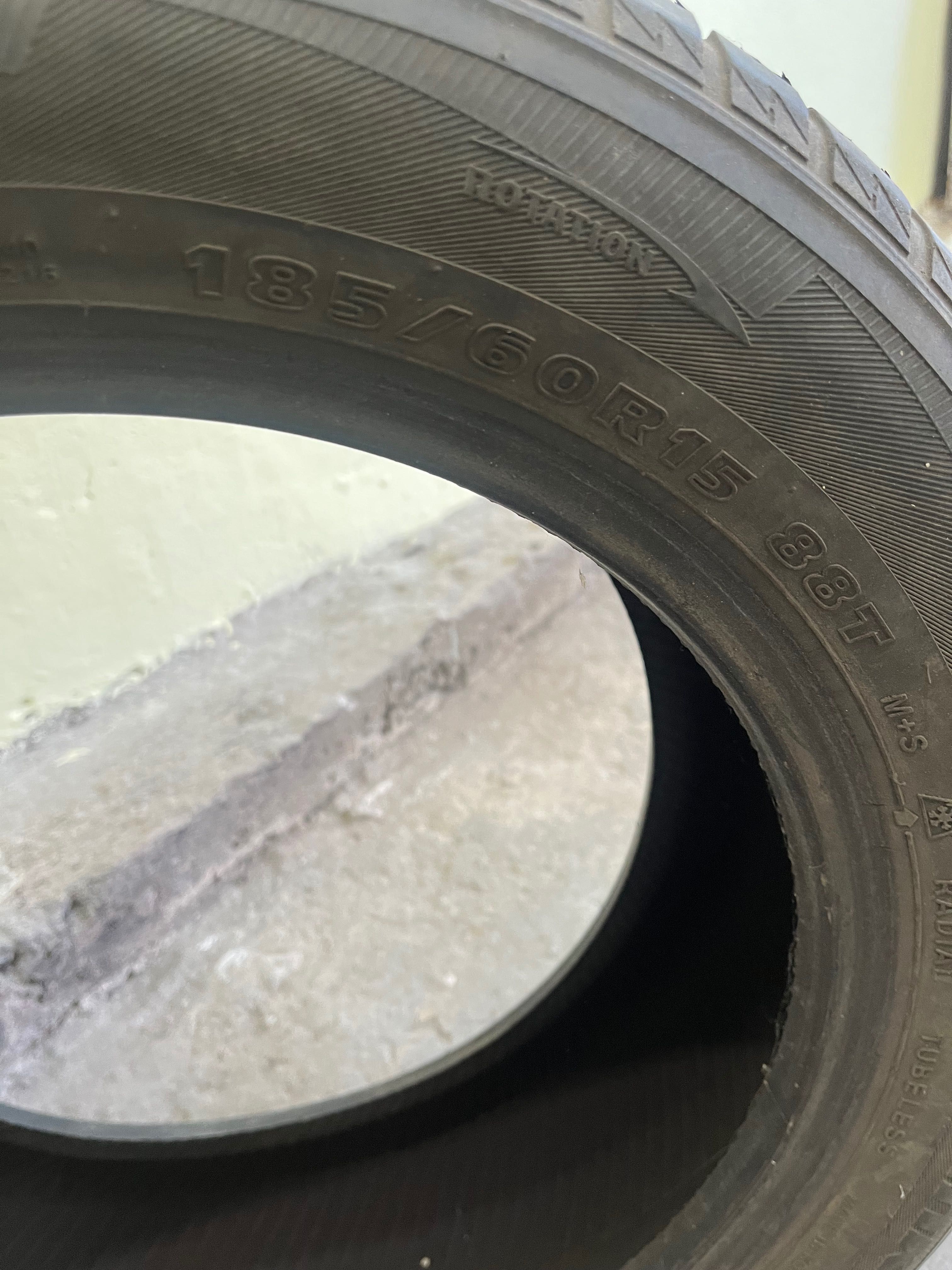 Продам шины Hankook 185/60 r15 2006 г.