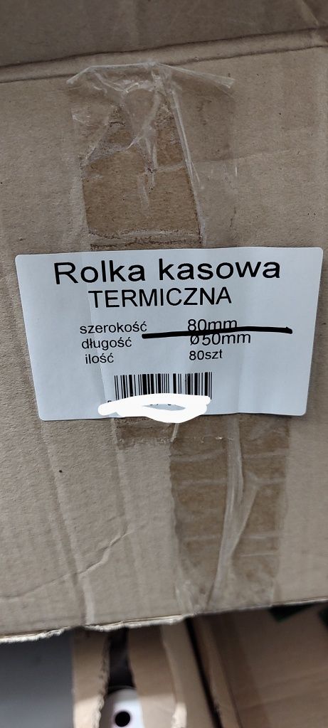 Rolka termiczna kasowa 80/50