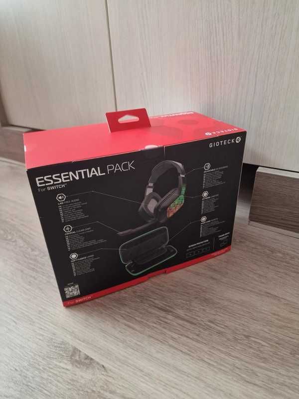 Zestaw akcesoriów Giotec Essential Pack do Nintendo Switch
