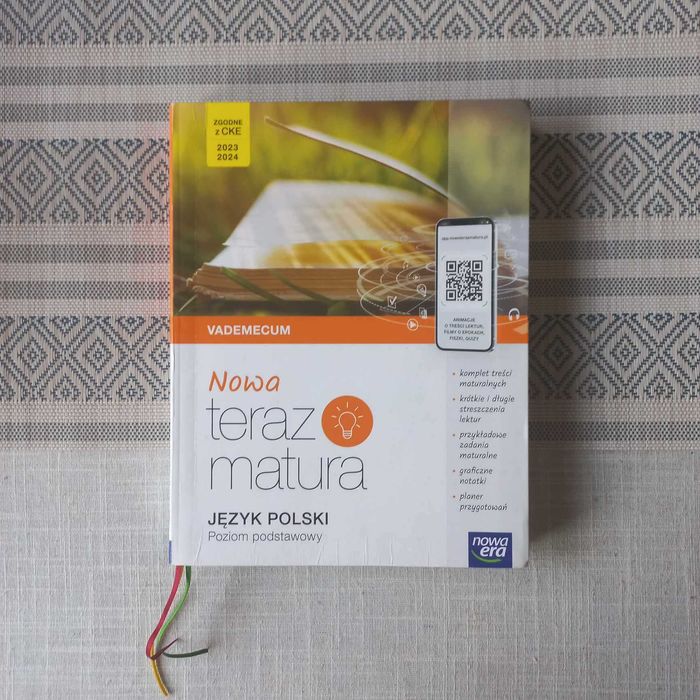 Nowa teraz matura vademecum Język polski poziom podstawowy