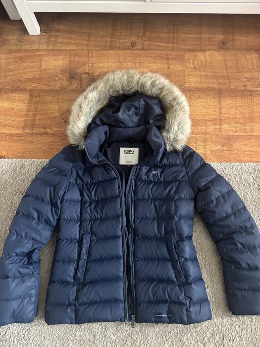 Kurtka zimowa puchowa tommy hilfiger