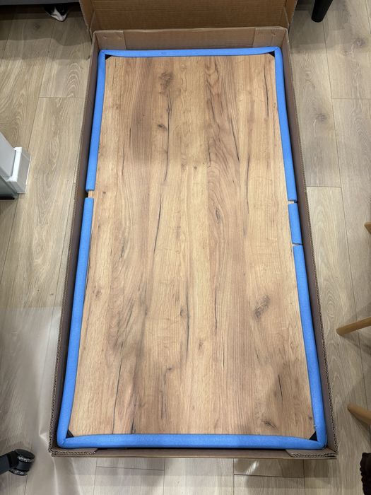 Nowy blat Dąb Craft Złoty 140x70 – jak nowy, okazyjna cena!