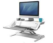 Fellowes Stanowisko do pracy Sit-Stand Lotus DX białe nowe nieużywane