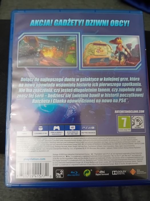 Gra Ps4 Ratchet& Clank PL