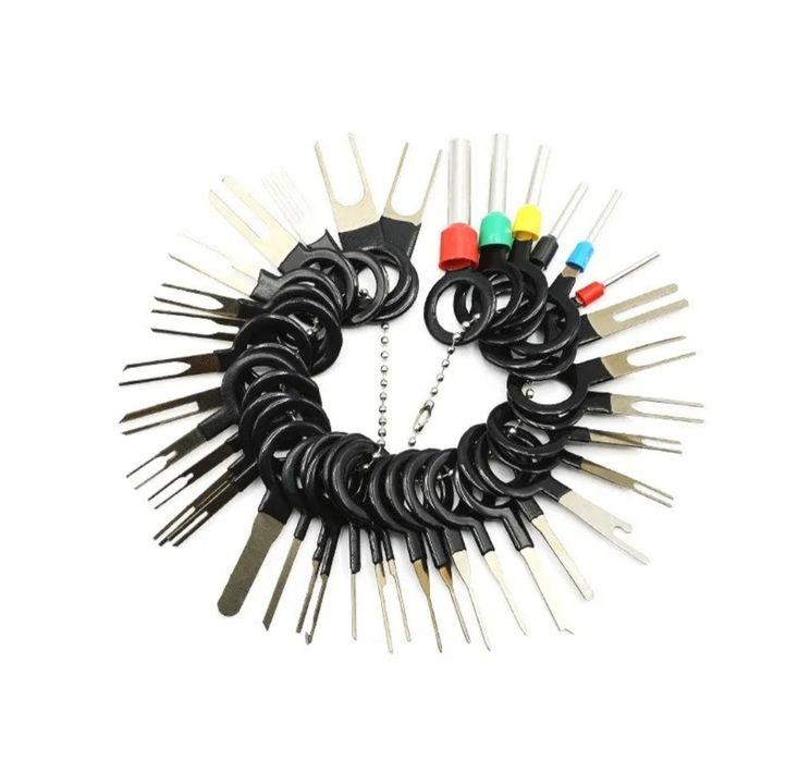 Набор экстракторов для разборки авто разъемов.