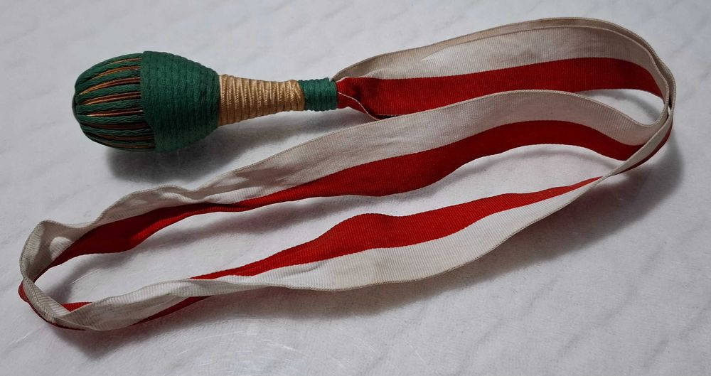 Temblak, ozdobny, honorowy, górniczy do szpady, szabli, kordzika itp.