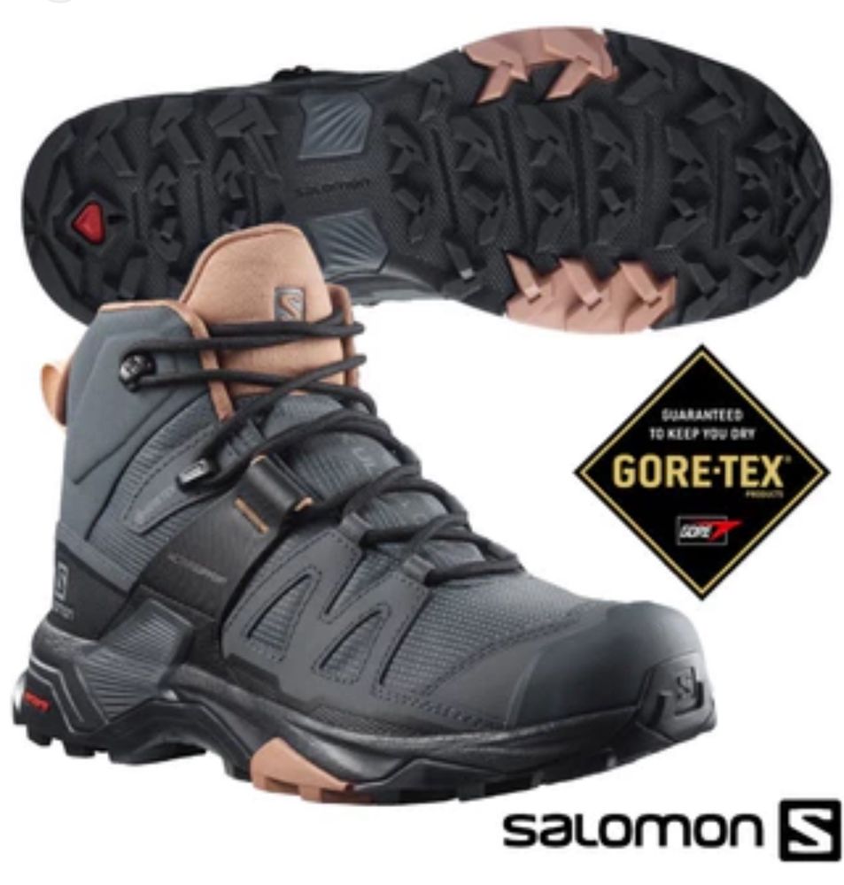 Оригінальні ботинки salomon x ultra 4 mid gore-tex