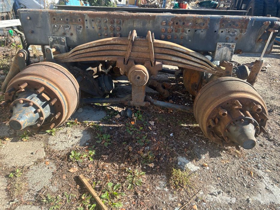 Most Scania rb 660 662 wózki resory