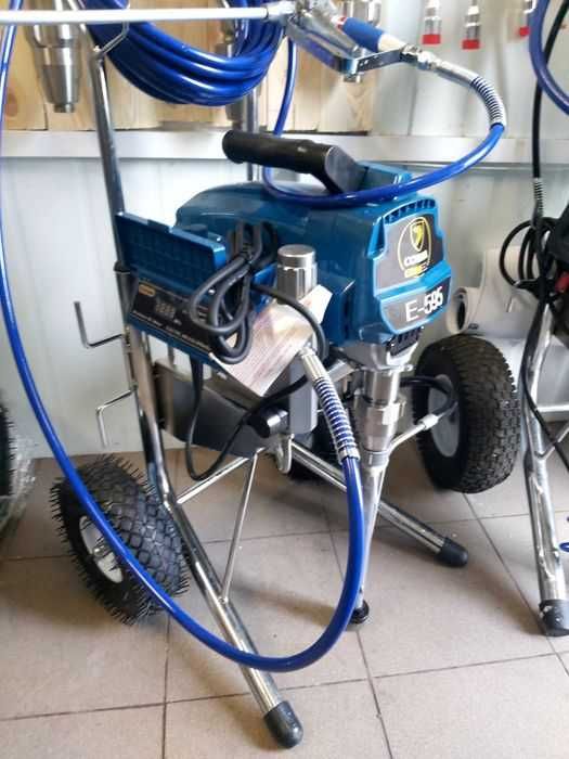 Agregat malarski Cobra E-595 Hi-boy na wózku 4l/min,227bar
