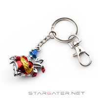 Witch's Heart Flames | Metal | Keychain | Genshin Impact