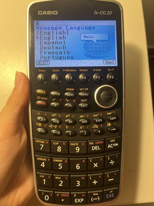 (NOVA) Calculadora Gráfica Casio fx-CG20