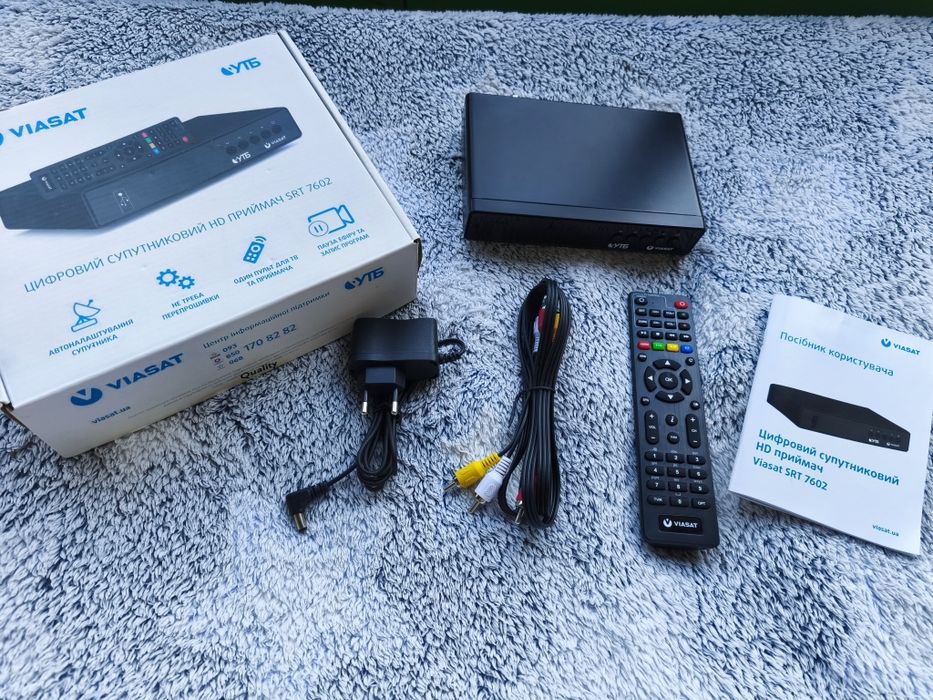 Viasat цифровой спутниковый HD приёмник SRT 7602