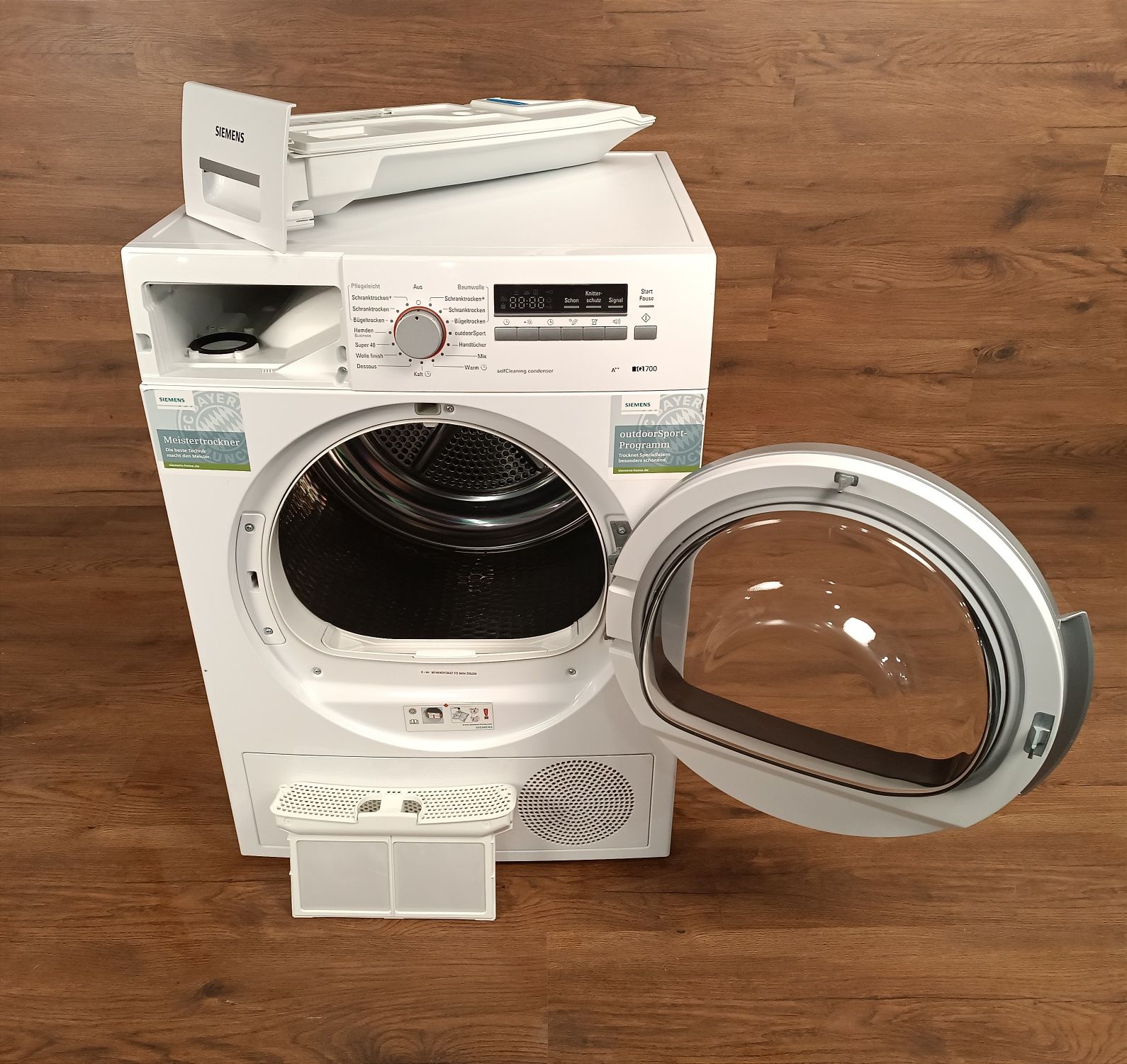 Сушильна машина Siemens  WT46W2FCB/07 7кг тепловий насос
