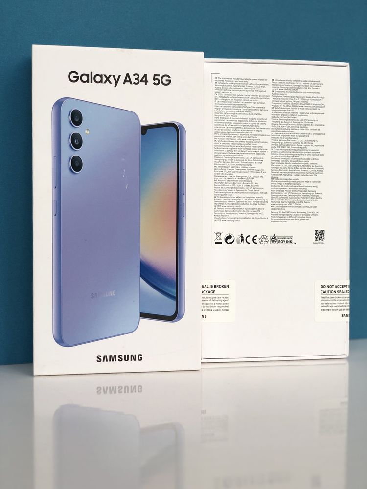 Мобільний телефон Смартфон Samsung Galaxy A34 5G 6/128ГБ