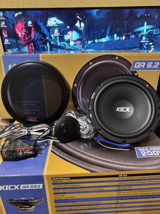 Динаміки Kicx QR 6.2