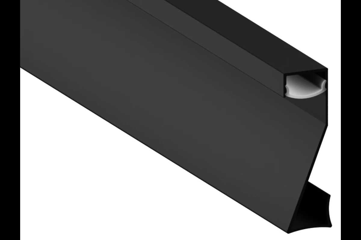 Профіль плінтус для LED стрічки