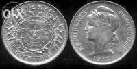 50 Centavos em Prata de 1913