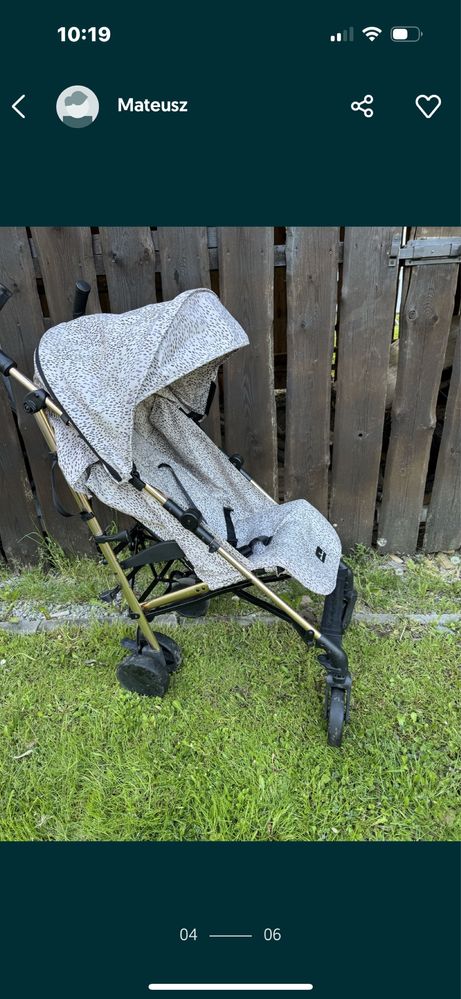 Wózek spacerowy Elodie Details 3.0 Stockholm Stroller „Dots Of Fauna
