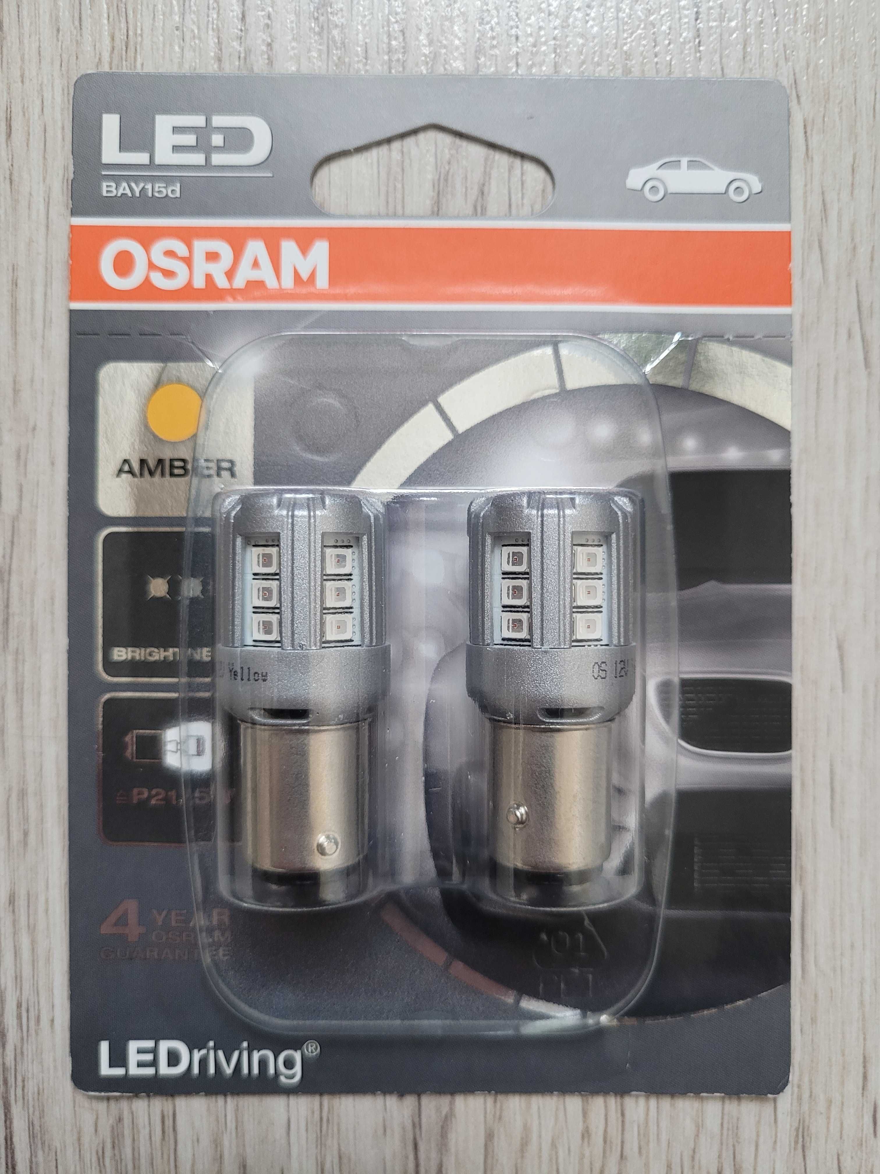 Автолампи Osram LEDriving W21W W3x16d 2W 7505DYP-02B