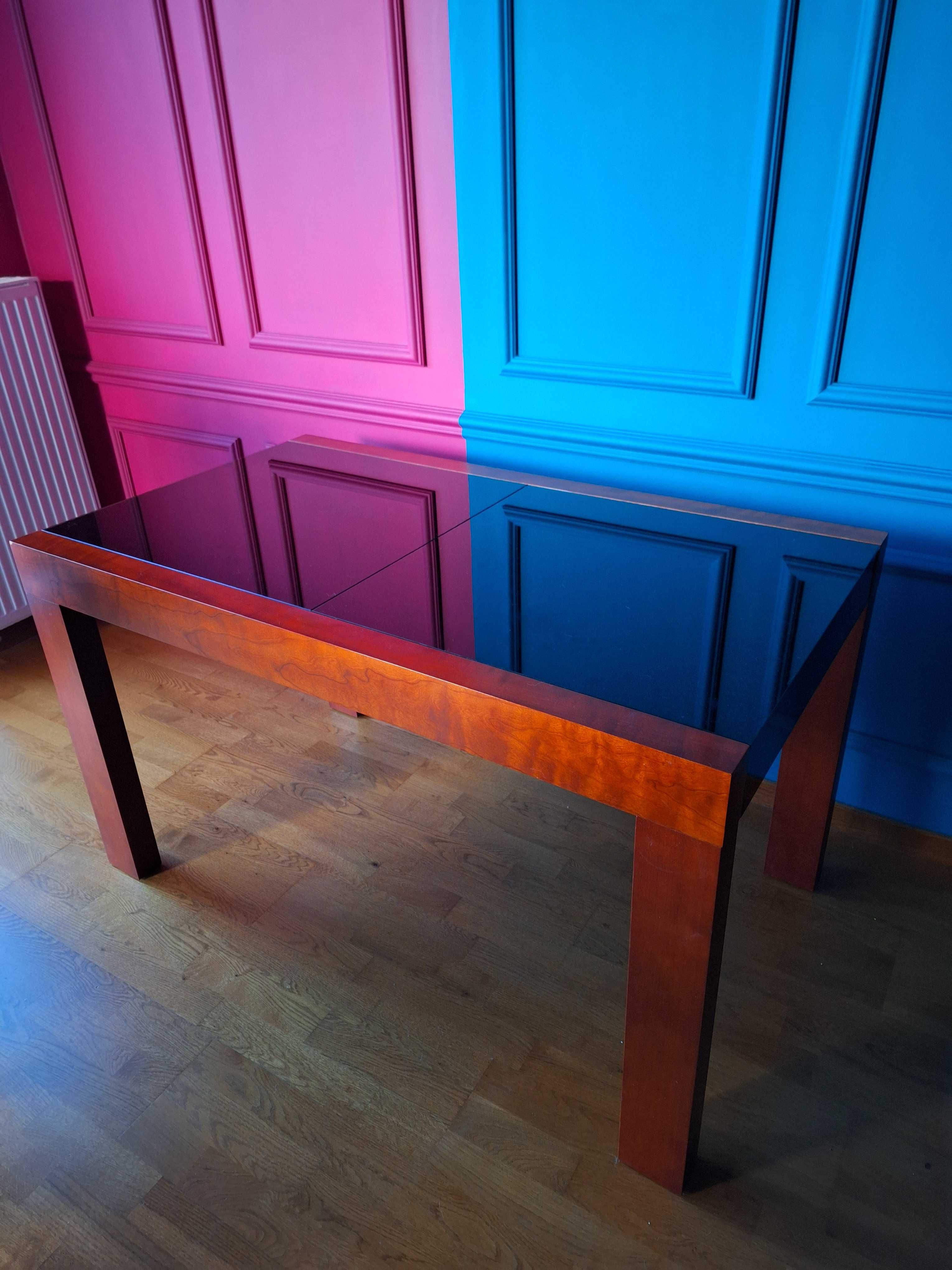 Stół drewno 75x130 + krzesła Art Modulo