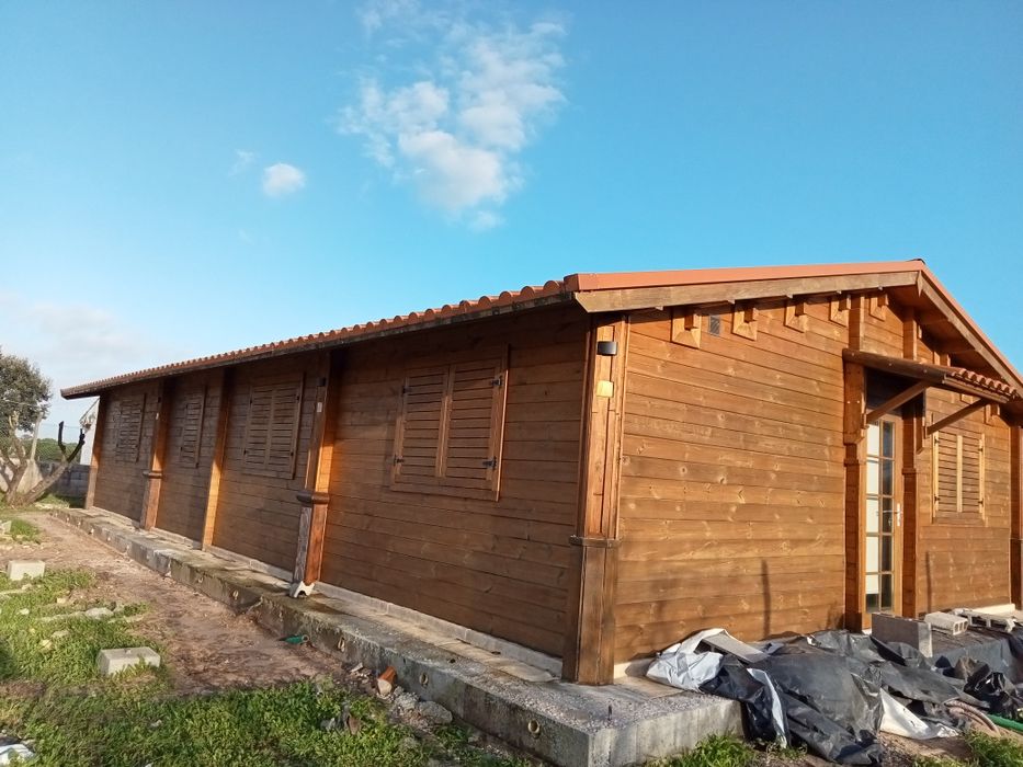 Casas pré fabricadas em madeira