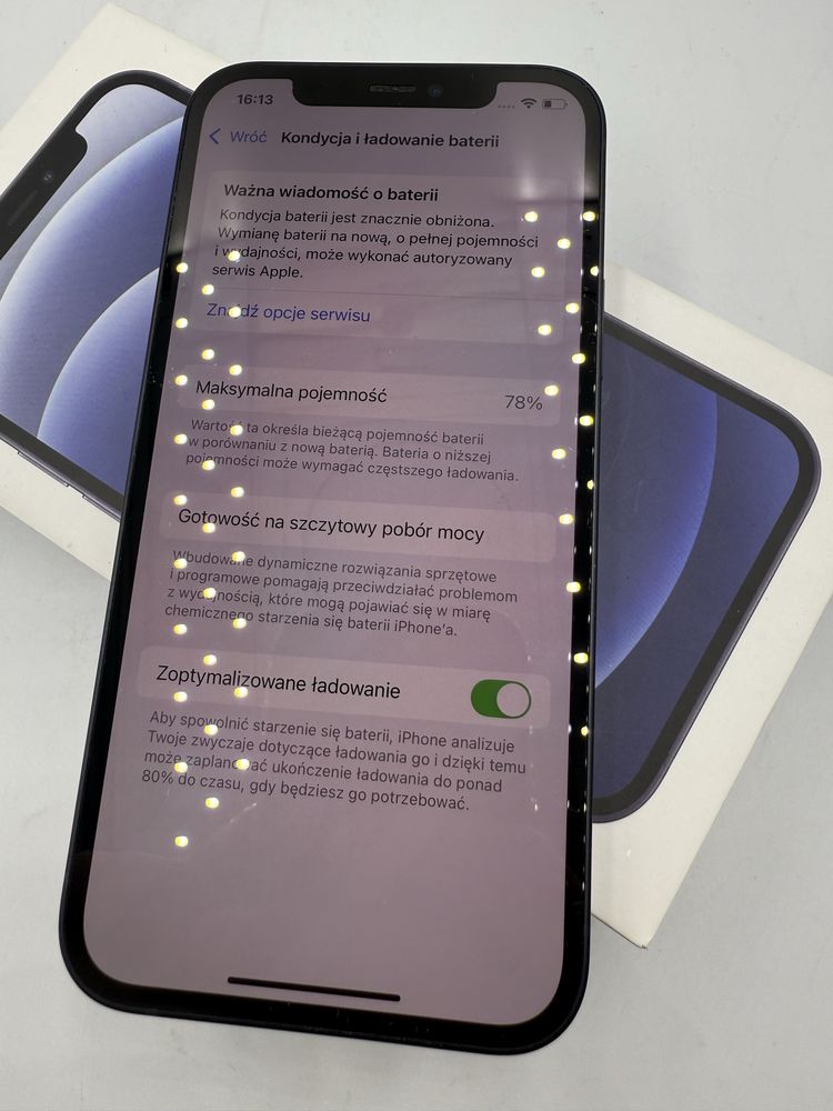 iPhone 12 128GB, Komplet, Bez blokad, gratisy