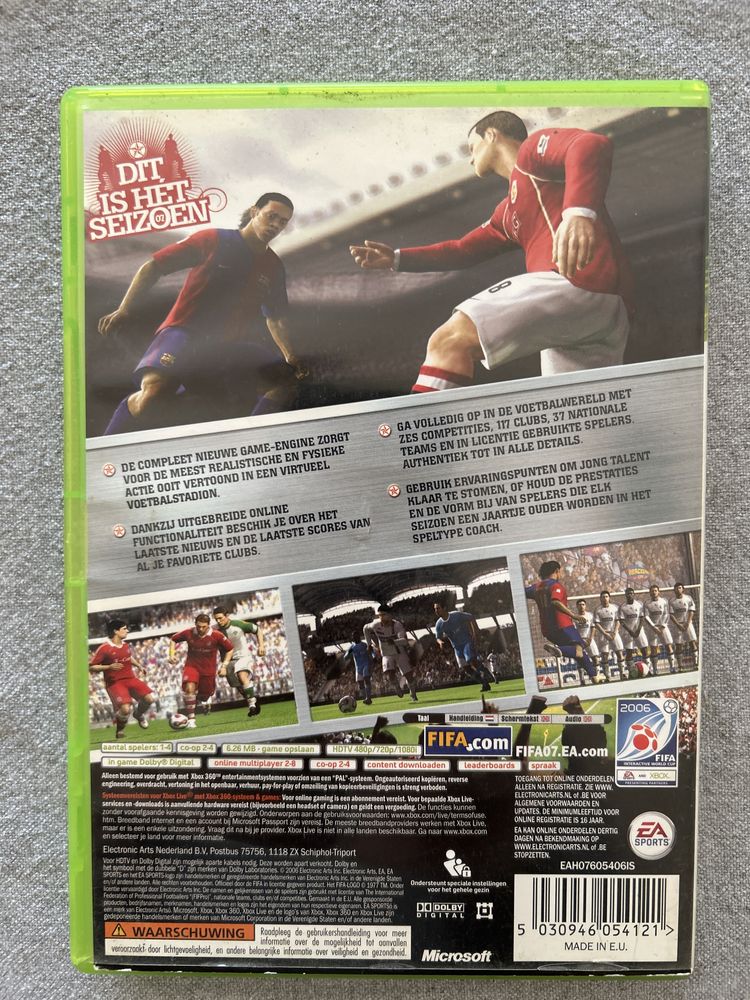 Gra FIFA07 Xbox360