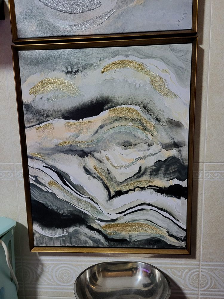 Impressão com pintura