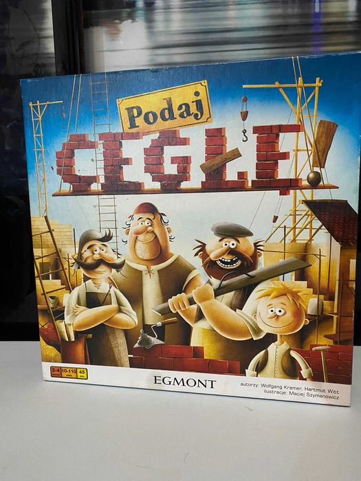 Настольная игра стратегия "подай кирпич" от egmont польский язык