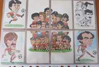 Calendários coleção, Futebol Caricaturas 1984