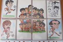 Calendários coleção, Futebol Caricaturas 1984