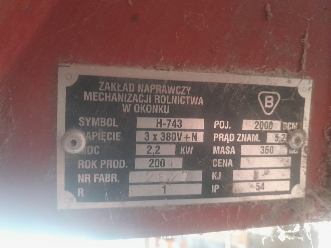 Mieszalnik i śrutownik Okonek