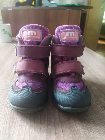 Демисезонные термо ботинки minimen для девочки