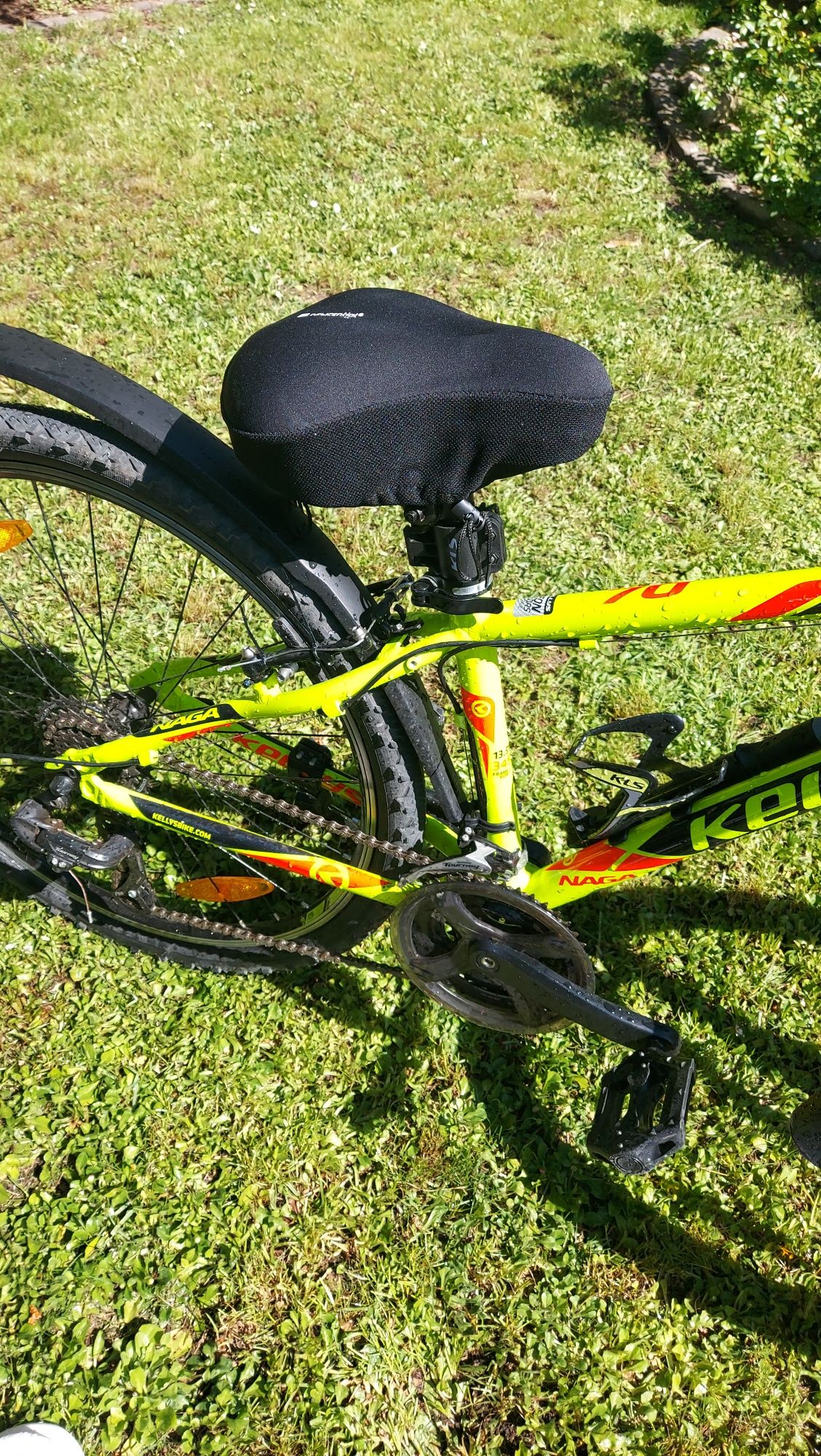 Rower Kellys NAGA 70 rama 13,5 cali koło 26" zielono-żółty neon