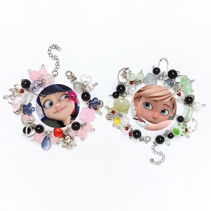 Bransoletki Adrinette, Miraculous Biedronka i Czarny Kot