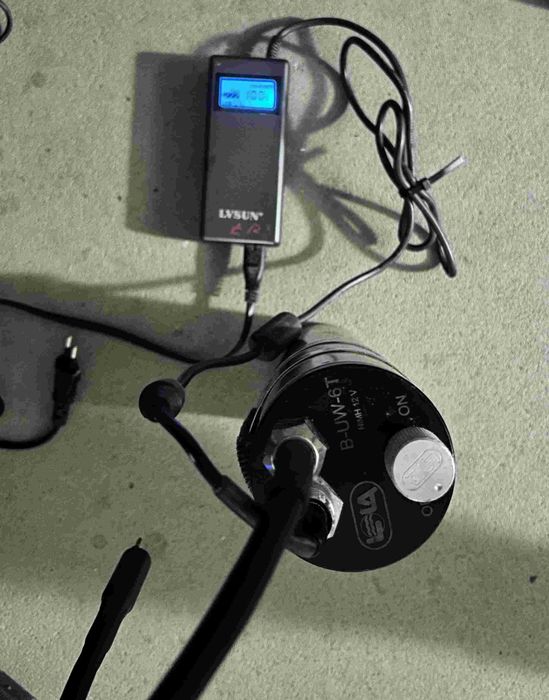 Bateria do ogrzewanie nurkowego LOLA z regulacją
