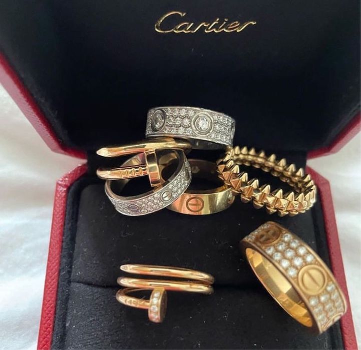 Браслет каблучка Cartier боаслет кольцо